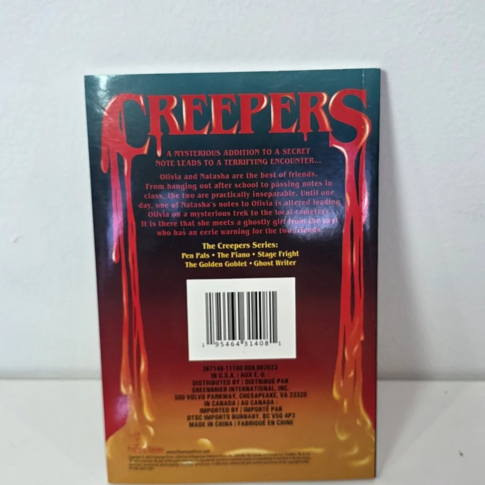 Creepers Pen Pals Book